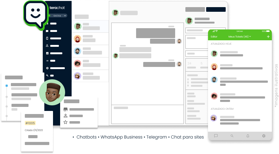 Apresentação layout terachat